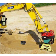 Plaque de compactage adaptable pour pelle de 10 à 40 tonnes - Ammann France - APA 100/88 avec système de limitation de vibration_4