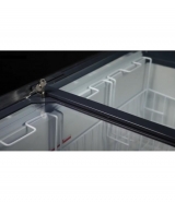 Congélateur bahut coffre 445 litres - froid statique, serrure, portes coulissantes en verre incurvé - CHR_4