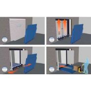 Niveleur de quai vertical Alapont - capacité de charge statique 9 000 kg - contrôle de température et hygiène optimaux_4