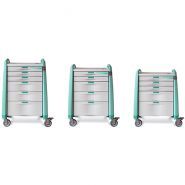 Chariot médical Avalo - Capsa Healthcare - Surface de travail coulissante - Organisation intelligente pour anesthésie_4