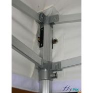 Abris médicaux mobiles - Fly Pix - Tente PMA pliable 6 x 3 m avec armatures - Gamme Pro_4