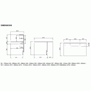Banque d'accueil droite de couleur Linea avec accès PMR. - 165, Jaune brillant, Droite, Sans_4