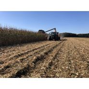 Caisse agricole surbaissée avec échelle d'accès coulissante