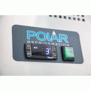 Soubassement réfrigéré 4 portes GN 1/1 Série U | 2230 x 700 x 650 mm | Polar - DA464_4