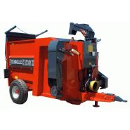 Pailleuses agricoles compactes TX47 / 57 / 67 / 87 / 107XL - EUROMARK - Capacité utile de 3.8m³ à 9.66m³ avec options POWERDRIVE et S.D.E._4