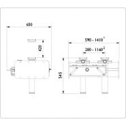 GD-2 - Crics de fosse hydropneumatiques AC Hydraulic - capacité : 10 / 15 / 20 T - avec double vérin_4