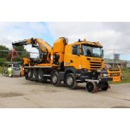 Grue Effer Big 2755 idéale pour charges lourdes et sécurité maximale