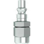 Séries 300 eSafe - DN 5,5 - Coupleur CEJN en acier zingué/laiton - Conformité EN ISO 4414_4