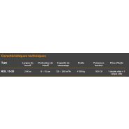 Ramasseuse agricole avec capacité de chargement 120 à 200 m3/h