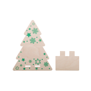Sapin support téléphone en contreplaqué de bouleau - couleur verte - livré à plat_4