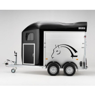 Remorque pour transport d'animaux - 2 places - cheval liberté gold origins aluline_4