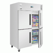 Armoire réfrigérée positive inox - 4 portillons - GN série G - 1200L - Polar - PG053_4