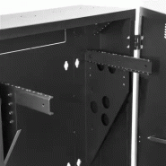 Rack serveur vertical 6U - Baie de brassage à  montage mural - Profondeur de 76,2 cm_4
