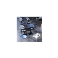 Manta - Chaises empilables jusqu'à 4 pièces - Coque en polypropylène avec structure en acier - Ibebi_4