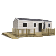 Mobil home lodge 87 / accessible pmr / 2 chambres / 33.10 m² / 4 à 6 personnes / 9 x 4 m_4