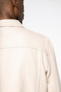 Veste écoresponsable en chanvre homme - Native Spirit - Réf: NS606 - 90% coton biologique, 10% chanvre - Coupe droite, boutons recyclés_4