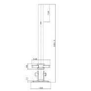 Sws echafaudage en façade mars - sky walk scaffolding - cadre/demi cadre en h 2 m_4