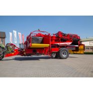 Arracheuse EVO 280 - 2 rangs - Grimme France - Largeur 3000 mm - Trémie 8000 kg - Traitement doux et rendement élevé_4