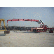 Grue auxiliaire - Série 135000 E ASC Plus - E9F185 - Cormach - pression 310 bar - capacité 7370 kg - moment statique max 136300 daN/m_4