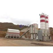 GSP 105 CS - Centrale à béton fixe Guris - 105 m3/h - SINGLE SHAFT - Compartiments 4-6_4