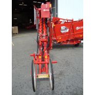 Récolteuse de carottes semi-industrielle S3P - Simon - portée avec mise en trémie et hauteur de déchargement importante_4