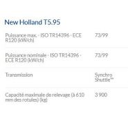 T5.95 tracteur agricole - New Holland - 99 ch - cabine VisionView™ spacieuse et moteur FPT F5C Tier 4A_4