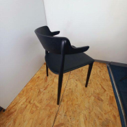 Chaise pour salle à manger Nemea Pedrali d'occasion en frêne noir - design moderne et ergonomique_4