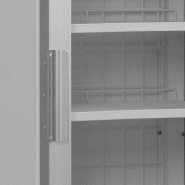 Congélateur vertical vitré UFSC1450GCP NF Silver (544 / 440L) Blanc TEFCOLD_4