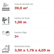 Jeu multi tours tous petits - Aire de jeux conforme EN1176 - Référence BT11306_4