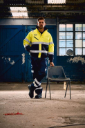 Veste Hi-vis Fontaine - Réf: YHVP209 - Polyester Rip-stop, Imperméable et Respirant - Marque: Yoko_4