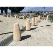 Borne en Béton Pausista - 28 x 27 x 71 cm - 66 kg - Ciment Green Seal - Réduction CO2_4