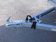 Remorque bagagère LIDER BAG 233 - 2 essieux - PTAC : 500Kg - 233 x 132 cm - Reference -HA752113-5 + CAP - Neuve - Idéale pour bricolage, jardinage, départs en vacances_4