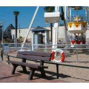 Banc public Piccadilly en matière Hanit - classique et élégant_4