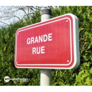 Panneau de rue E60 - WP Signalisation - Thermoplastique ou Aluminium, Personnalisable_4