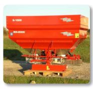 Distributeur d'engrais SDI - SEGUÉS - capacité 1 500 à 3 000 L, double disque inoxydable et distribution proportionnelle_4
