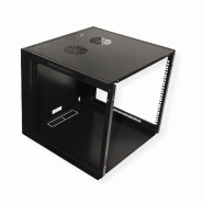 VALUE Armoire murale 9 UH (HxLxP) 500x570x600mm , noir_4