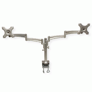 VALUE Bras double LCD, 4 points, fixation sur table, réglage séparé en hauteur_4