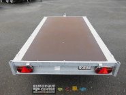 Plateau nu EDUARD 256 x 150 cm - PTAC : 750 kg - Simple Essieu - Non freiné - Référence D185+C_4
