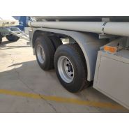Remorque citerne 17000 L - Xiamen Sunsky Trailer Co., Ltd - 3 compartiments - Acier doux Q345B - Essieu Fuwa 13T_4
