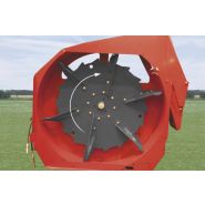Turbine puissante de la Kverneland 852 pour projection de paille