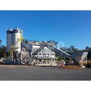 Elkomix-240 centrale à béton fixe - 240 m³/h - SIEMENS ou ABB - Twin Shaft - 9000/6000 l_4