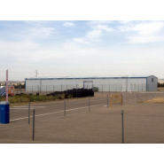 Bâtiment préfabriqué à structure métallique modulaire gamme ecorapid pour sports et récréation - cualimetal_4