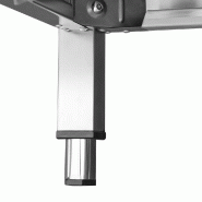 Plonge inox 2 bacs avec égouttoir avec étagère - P 600 mm - à droite_4