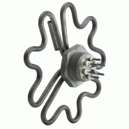 Élément chauffant résistif - enveloppe inox ou cuivre - adaptable et haute température_4