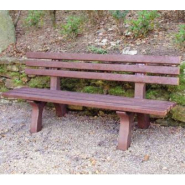 Banc urbain design intemporel - grande diversité de coloris - TRAFALGAR SQUARE - matière hanit®_4