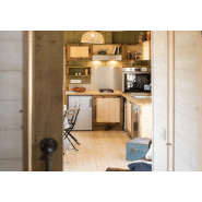 Maison sur remorque avec ventilation double flux et chauffe-bain Hydrosmart