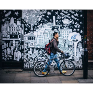 Support et borne de recharge extérieure - 2 vélos face à face - Velec Face - Prises étanches IP55 et sécurisation multi-points_4