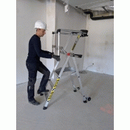 Plate-forme individuelle roulante 3 marches - hauteur fixe - sans stabilisateur - Masterguard_4