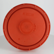 Couvercle Schütz Ø225 rouge agréé UN + bonde 2