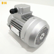 Moteur électrique Triphasé 230/400v 0.75 Kw 1500 Tr/min - Mh380g4b14 Alu Bride B14_4